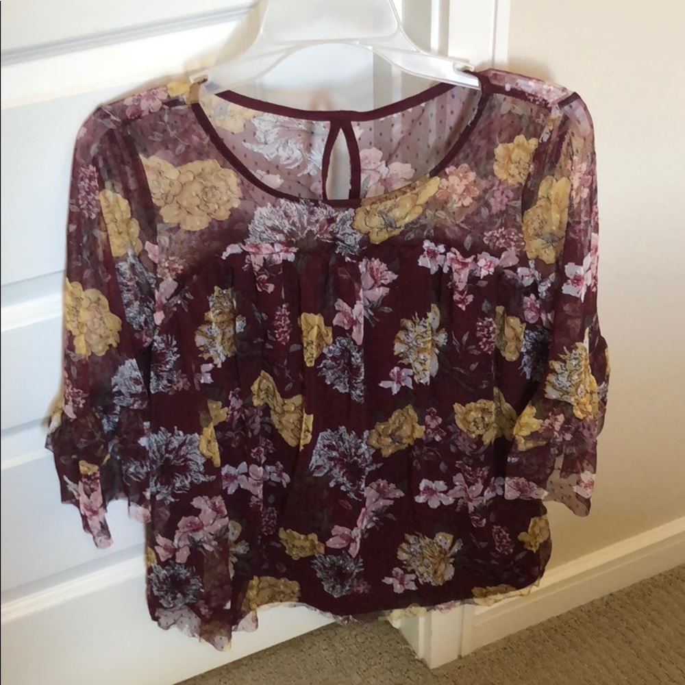Floral dress shirt